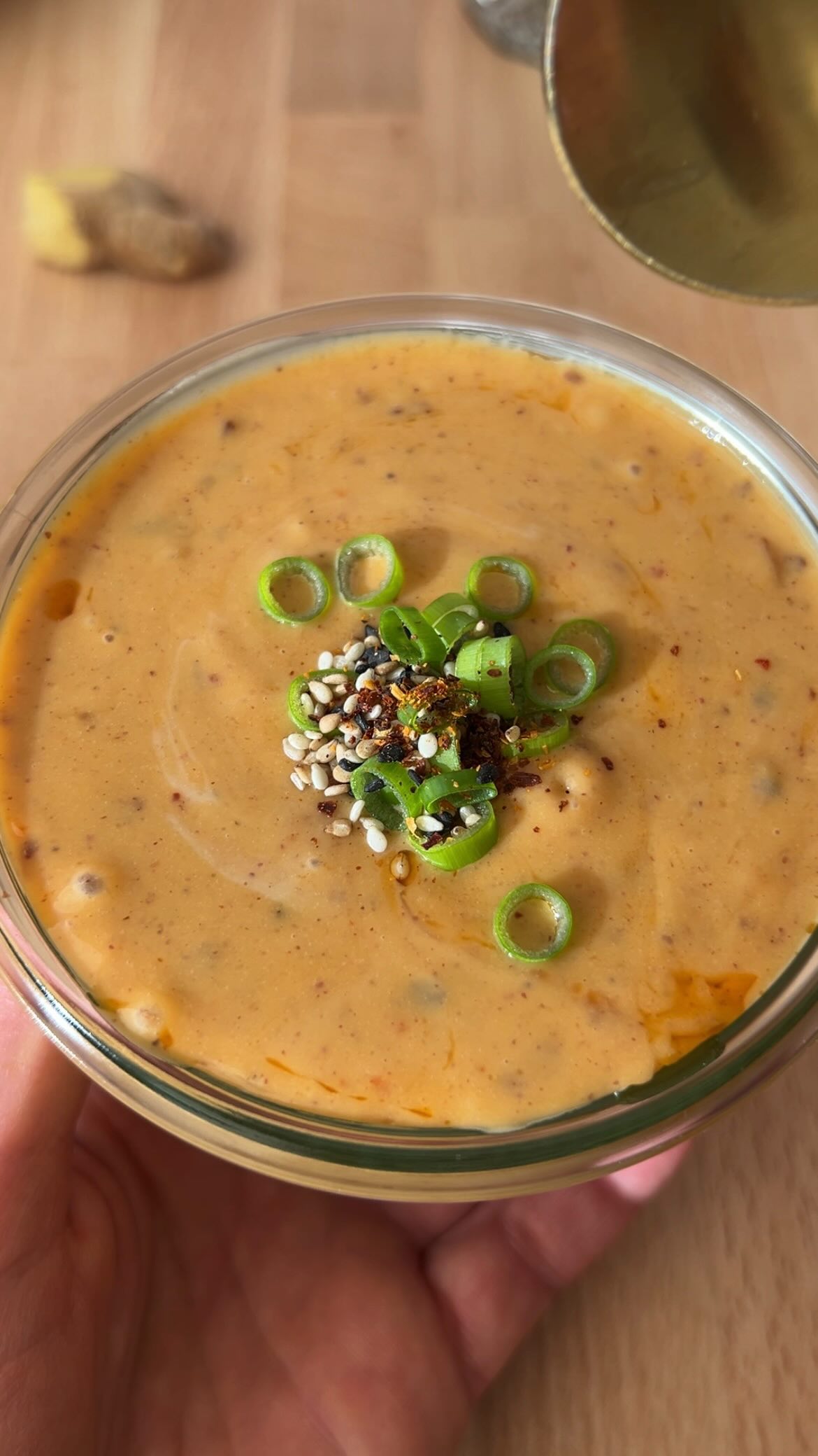 DAY 16 of the 24 DAYS OF DRESSING! SPICY PEANUT DRESSING recipe below! Also, comment BOOK for a chance to win one of the 24 free copies of my cookbook: Salad Whisperer. 

Baby Broccoli, Carrot and Noodle Salad with Spicy Peanut Dressing. 
(Serves 3-4)

8 oz. thick noodles, I used bucatini, cooked fully NOT AL DENTE
1 lb. Baby broccoli
3 medium carrots, peeled and ribboned using a julienne peeler 
2 scallions, sliced
Spicy Peanut Dressing, recipe below
Sesame seeds, for garnish
red pepper flakes, for garnish 

Prepare an ice bath by filling a large bowl halfway with ice and then enough water to fill the bowl 3/4 of the way. In a medium pot, bring 4 qts water and 2-3 tbsp Kosher salt to a boil. Once water boils, add baby broccolii and cook until bright green (should happen in less than a minute). Using a spider strainer, remove baby broccoli and plunge into ice bath. Drain baby broccoli then blot dry using a clean kitchen towel. Slice baby broccoli in half lengthwise then add to a large bowl. Add the noodles, carrot ribbons and sliced scallion. Add a generous amount of dressing and toss. Garnish with sesame seeds and red pepper flakes. 

Spicy Peanut Dressing

4 tbsp creamy peanut butter (I use crunchy for most things, but creamy works best in this recipe)
6 tbsp tahini
6 tbsp SEASONED rice vinegar (if using plain rice vinegar, add 2-3 tsp honey to the dressing)
Room temp water
1 tbsp chili crisp
1 tbsp toasted sesame oil
1 tsp grated ginger

In a medium bowl, whisk together the peanut butter, tahini and vinegar. Add water a tbsp at a time to loosen. At first dressing will seize up and look weird, but keep adding water and whisking and it will loosen. If you accidentally add too much water, add some more tahini. Whisk in chili crisp, ginger and sesame oil. 
#recipeadventcalendar #thesaladwhisperer #saladrecipes