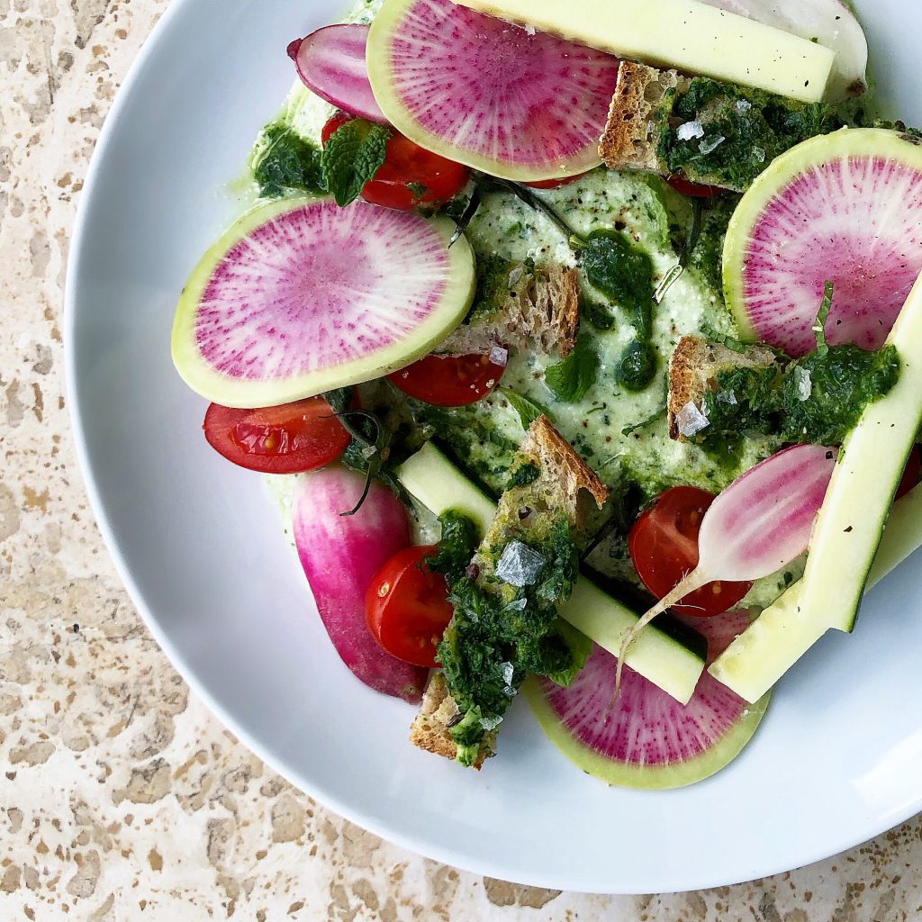 Whipped Pesto Ricotta Dip THE SALAD WHISPERER