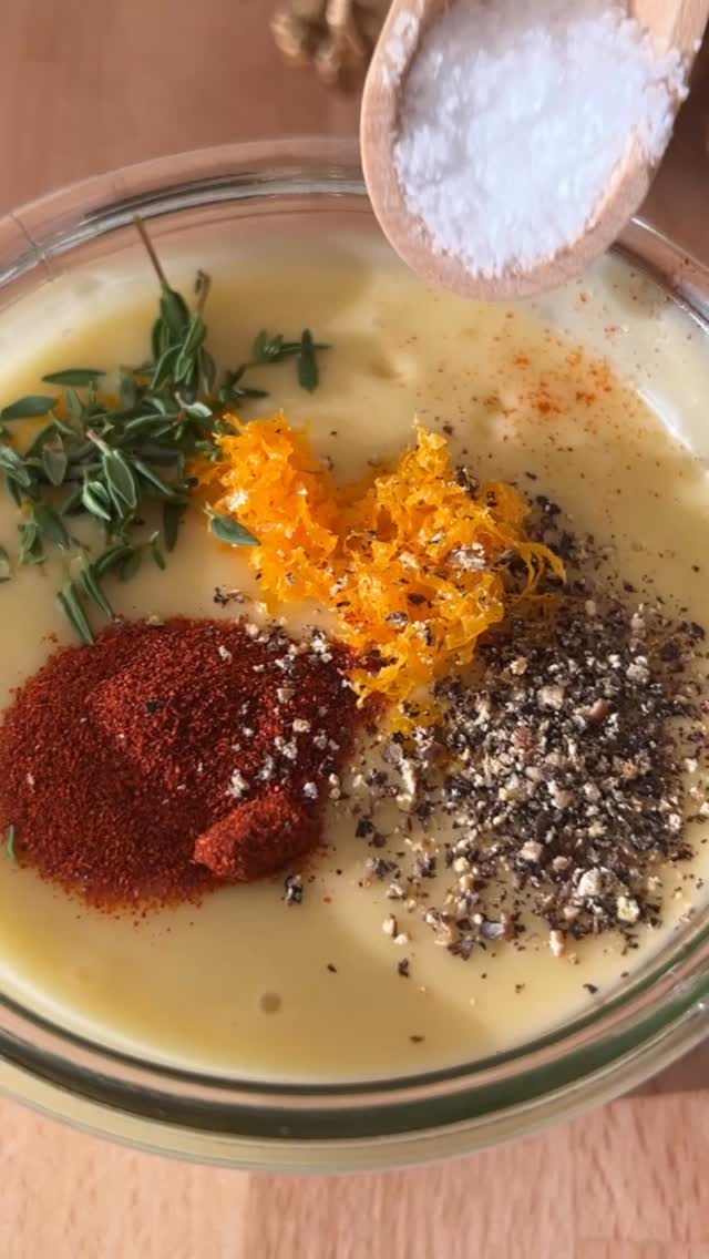 DAY 9 of the 24 DAYS OF DRESSING! Recipe below! Also, comment BOOK for a chance to win one of the 24 free copies of my cookbook, titled Salad Whisperer. 

Sweet Potato, Fennel and Kale Salad with Smoky Orange Dressing
(Serves 2)

2 medium sweet potatoes
1-2 tbsp neutral flavored oil (like avocado or grapeseed)
1/4-1/2 tsp Kosher salt
1/2 bunch kale, chopped (about 2 cups)
1 large fennel bulb, diced
1/3 cup Marcona Almonds, coarsely chopped
1/2 cup crumbled goat cheese
Smoky Orange Dressing, recipe below
black pepper

Prepare a sheet pan with parchment paper and preheat oven to 400° F. Cut the sweet potatoes into 1/2 inch dice. Rub the sweet potatoes with oil and sprinkle lightly with Kosher salt. Roast until golden brown, about 35 min. Cool before handling. Combine the roasted sweet potatoes, diced fennel, chopped kale, goat cheese, and marcona almonds in a large bowl. Dress the salad to your liking and toss. Season to taste.

Smoky Orange Dressing
(Makes about 1 cup you’ll have extra)

1/2 tbsp Dijon mustard
1 tbsp honey 
1 garlic clove
4 tbsp sherry vinegar 
6 tbsp neutral flavored oil (like grapeseed or avocado)
3 tbsp extra virgin olive oil
the zest of one orange
1 tsp fresh thyme
1/2 tsp smoked paprika 
Kosher Salt
Black pepper 

Place the Dijon mustard, honey, garlic and sherry vinegar in a pint sized mason jar. Using an immersion blender (you could also use a regular, top loading blender), blend until combined. While blending, slowly drizzle in the neutral oil first, then the olive oil, to emulsify into the dressing. Stir in the orange zest, smoked paprika and thyme. Season dressing to taste with Kosher salt and black pepper.

Giveaway Rules:  No purchase necessary. US only. 18+. One winner selected at random by 1/1/26 and contacted by DM. Giveaway not sponsored or endorsed by Instagram. Void where prohibited.
#recipeadventcalendar #thesaladwhisperer