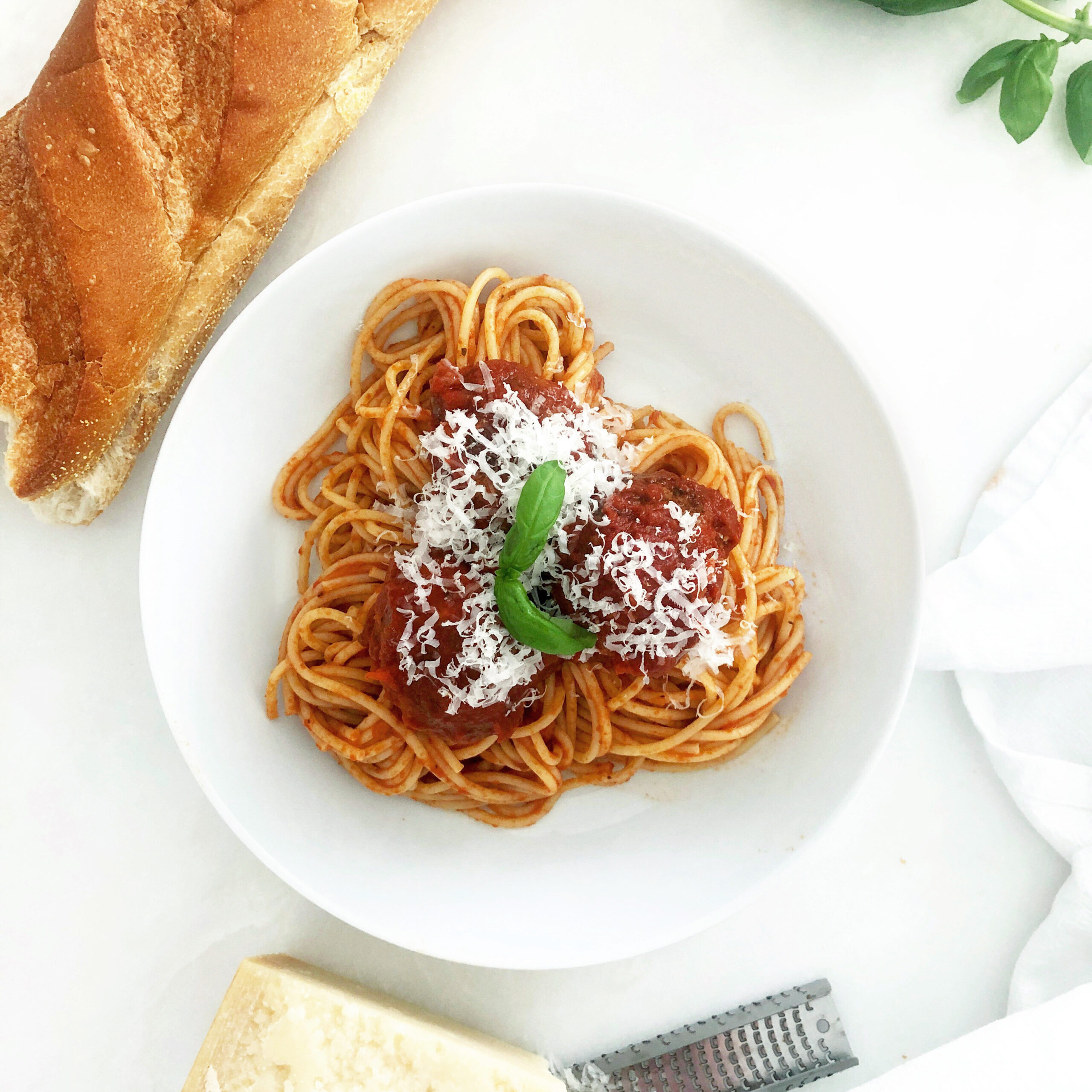 Classic Spaghetti and Meatballs - THE SALAD WHISPERER