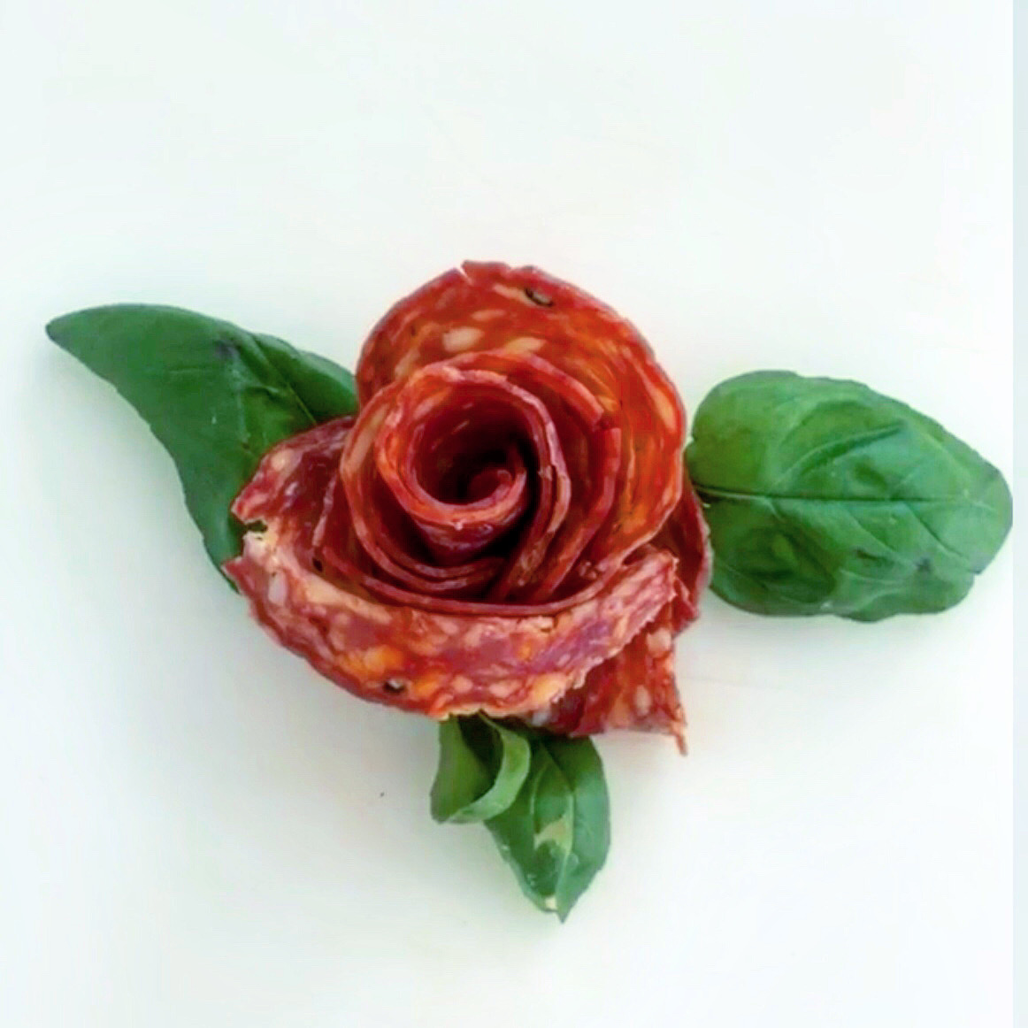 How to Make Salami Roses Scroll down for Video