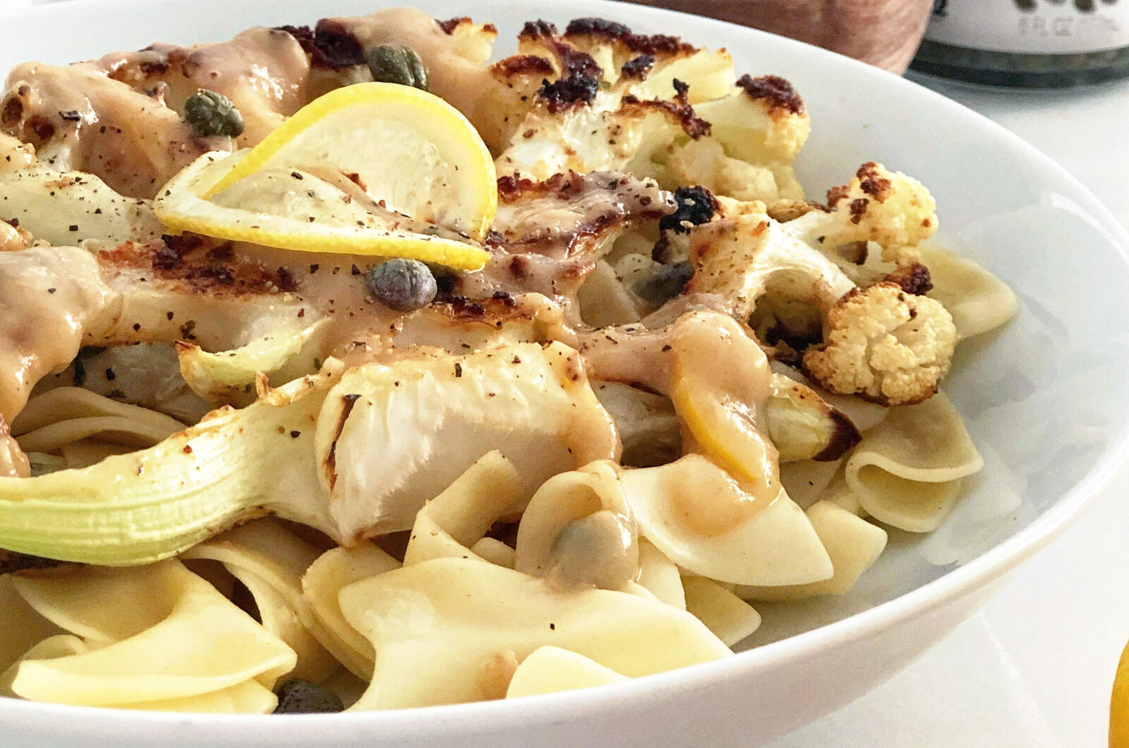 Cauliflower Steak Piccata THE SALAD WHISPERER