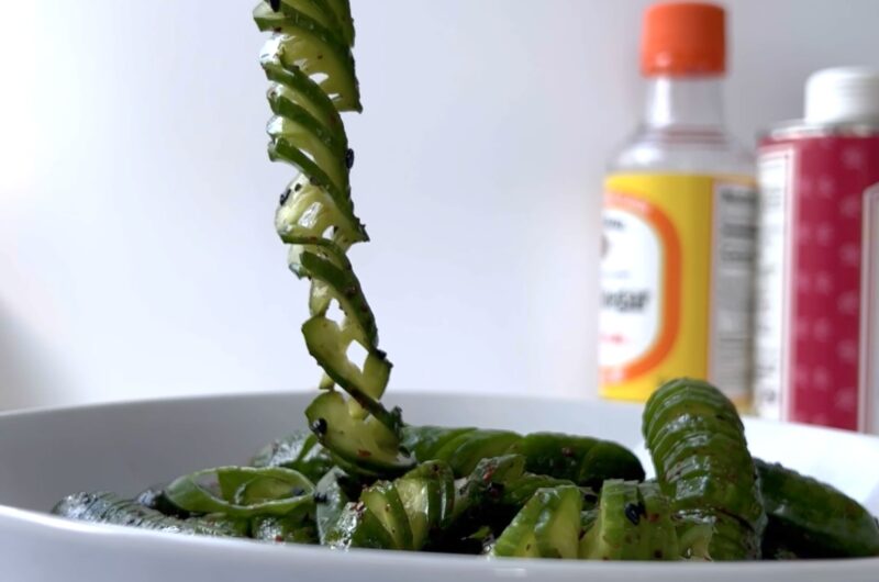 Easy Sesame Cucumber Salad