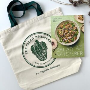 SALAD WHISPERER SIGNED COPY & TOTE BUNDLE
