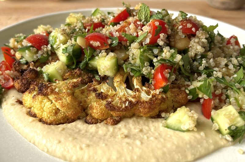 Perfect Cauliflower Steaks (Oven Method and Air Fryer Method)