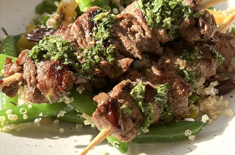 Mediterranean Beef Skewers