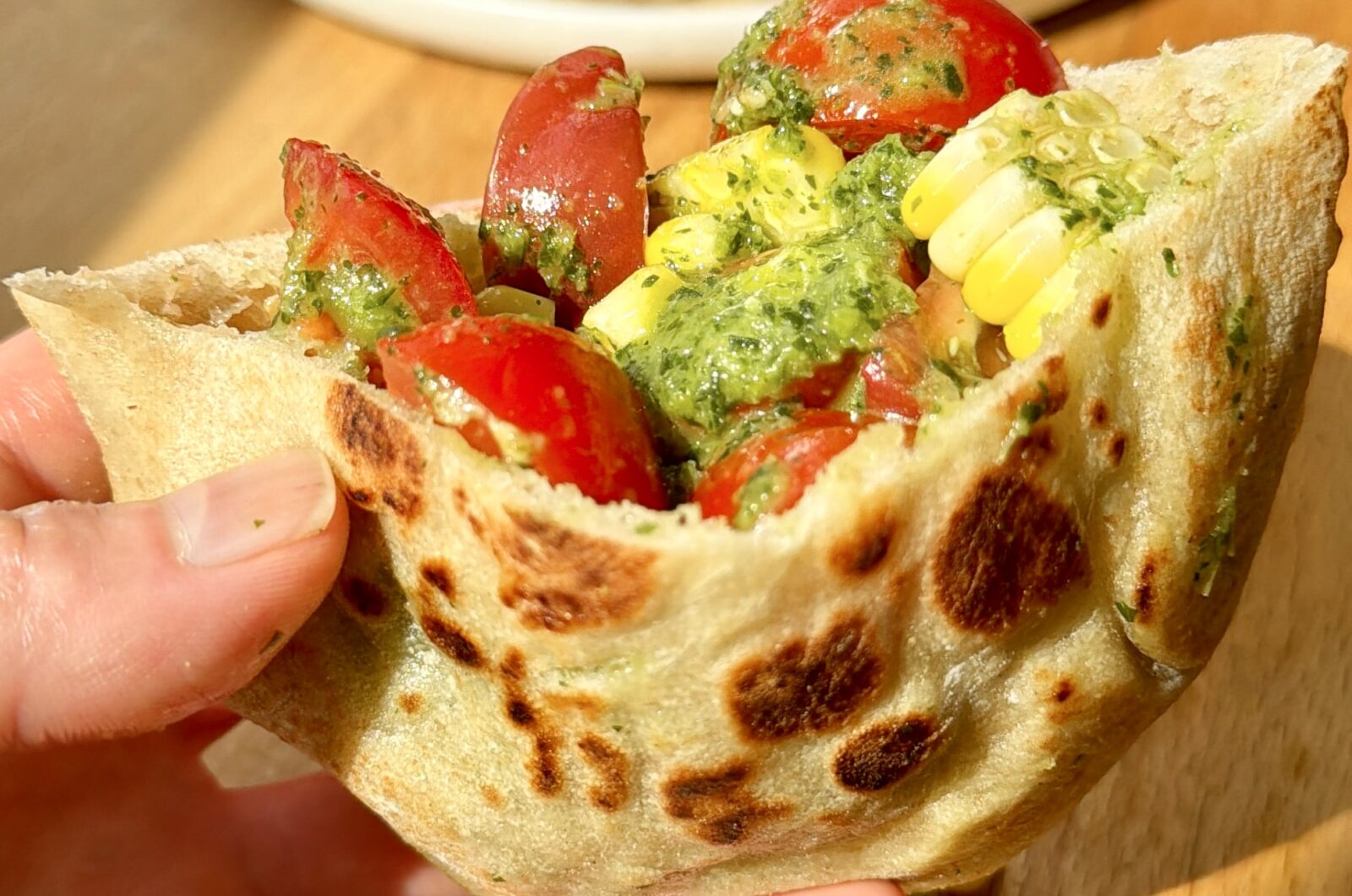 Tomato Corn Avocado Salad with Zhoug (The Ultimate Summer Salad)